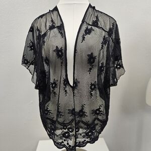 ELAN Lace Beach Cover-up